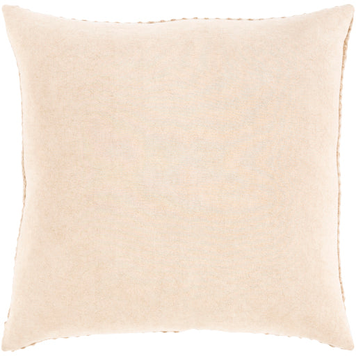 waffle accent pillow tan WFL006-1818D