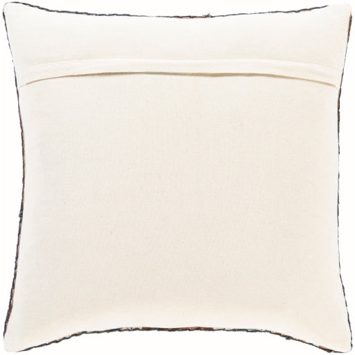 zendaya lumbar pillow dark blue brick red ZEN002-1422