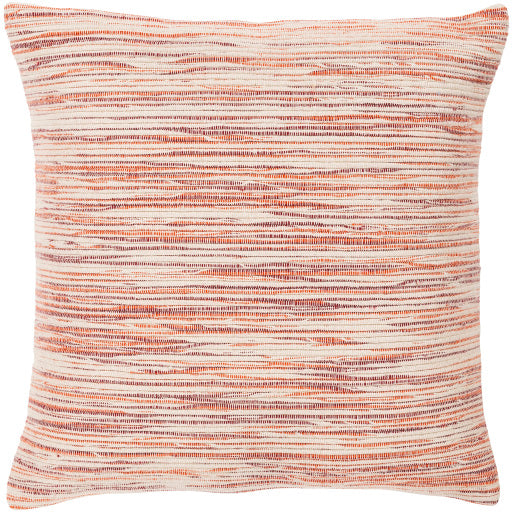 zuma accent pillow burgundy burnt orange beige ZMA001-1818