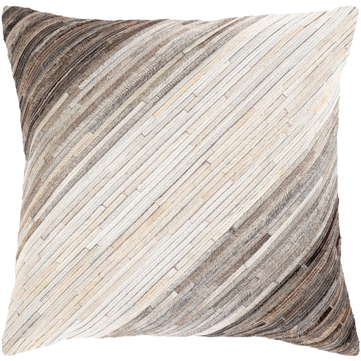 zander accent pillow black oatmeal wheat white dark brown ZND004-2020