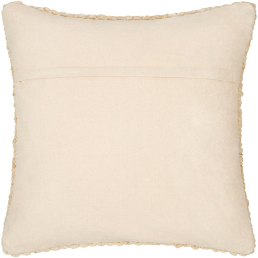 zayden accent pillow cream light beige ZYN002-2020